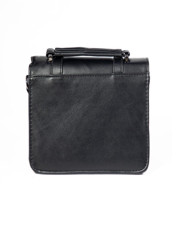 Heartbeat Crossbody Sling Bag for Women | Stylish crossbody sling bag for girls/women (Black_BLK-SRAP-1508) - Image 3